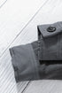 Turn Down Collar Buttoned Shirt Jacket